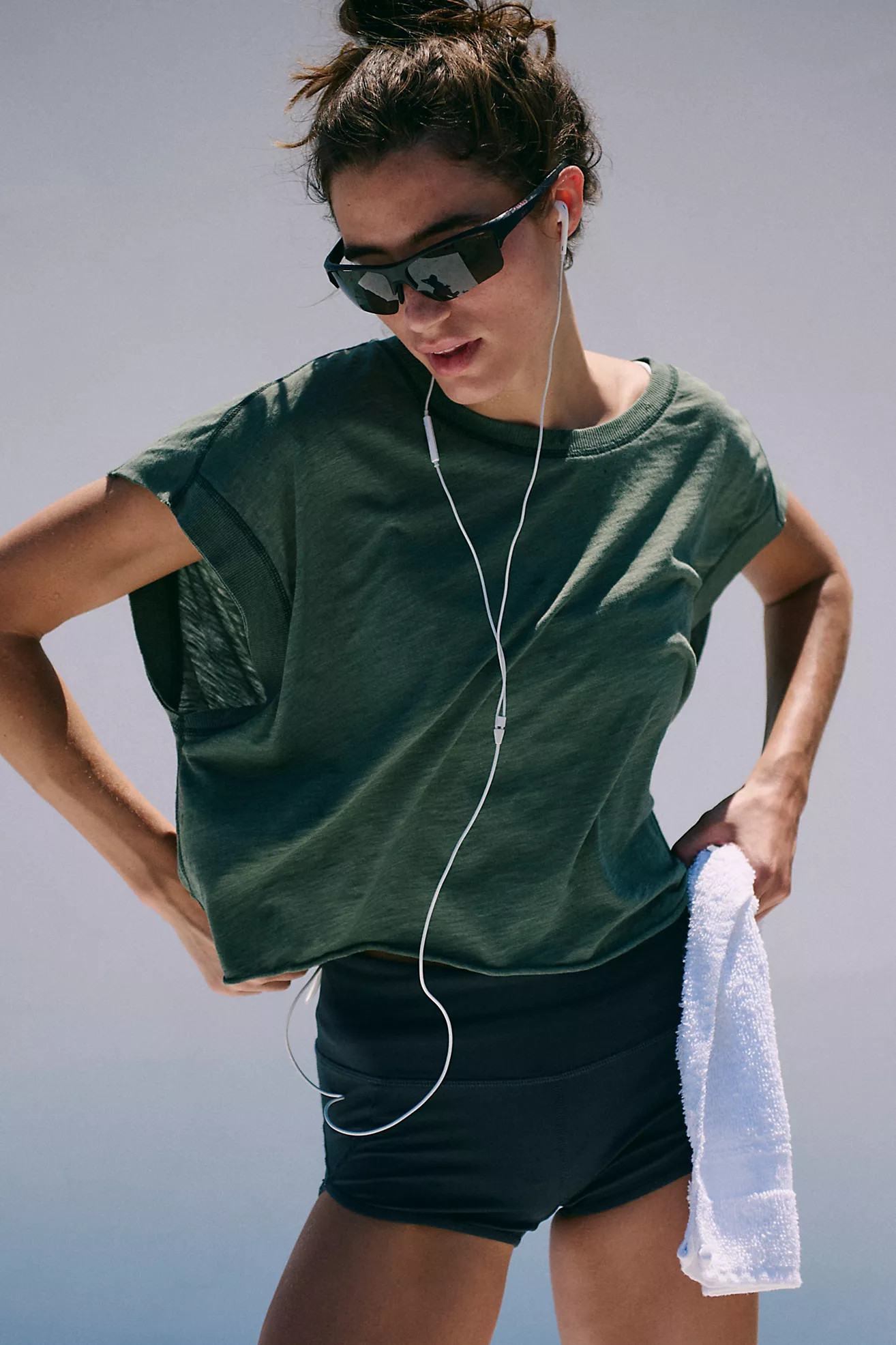My Time Tee by FP Movement at Free People, Heather Grey, XS | Free People (Global - UK&FR Excluded)