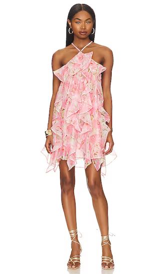 Miah Dress in Blushing Flora | Revolve Clothing (Global)