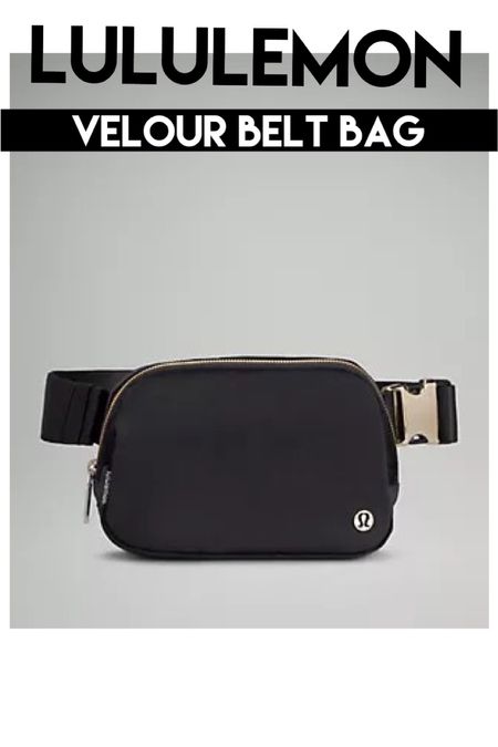 Lululemon velour belt bag 

#LTKGiftGuide #LTKitbag #LTKunder100