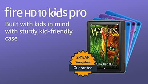 Amazon Fire HD 10 Kids Pro tablet ages 6-12 (2021), 12-hour LONG BATTERY, set screen time limits,... | Amazon (US)