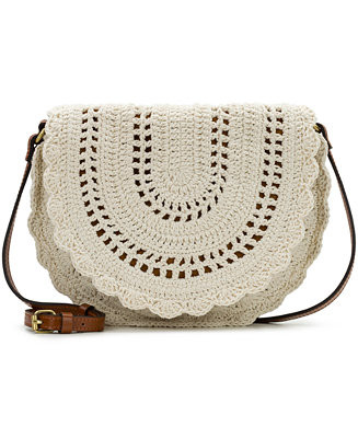Patricia Nash Nikita Small Crocheted Crossbody Handbag - Macy's | Macy's