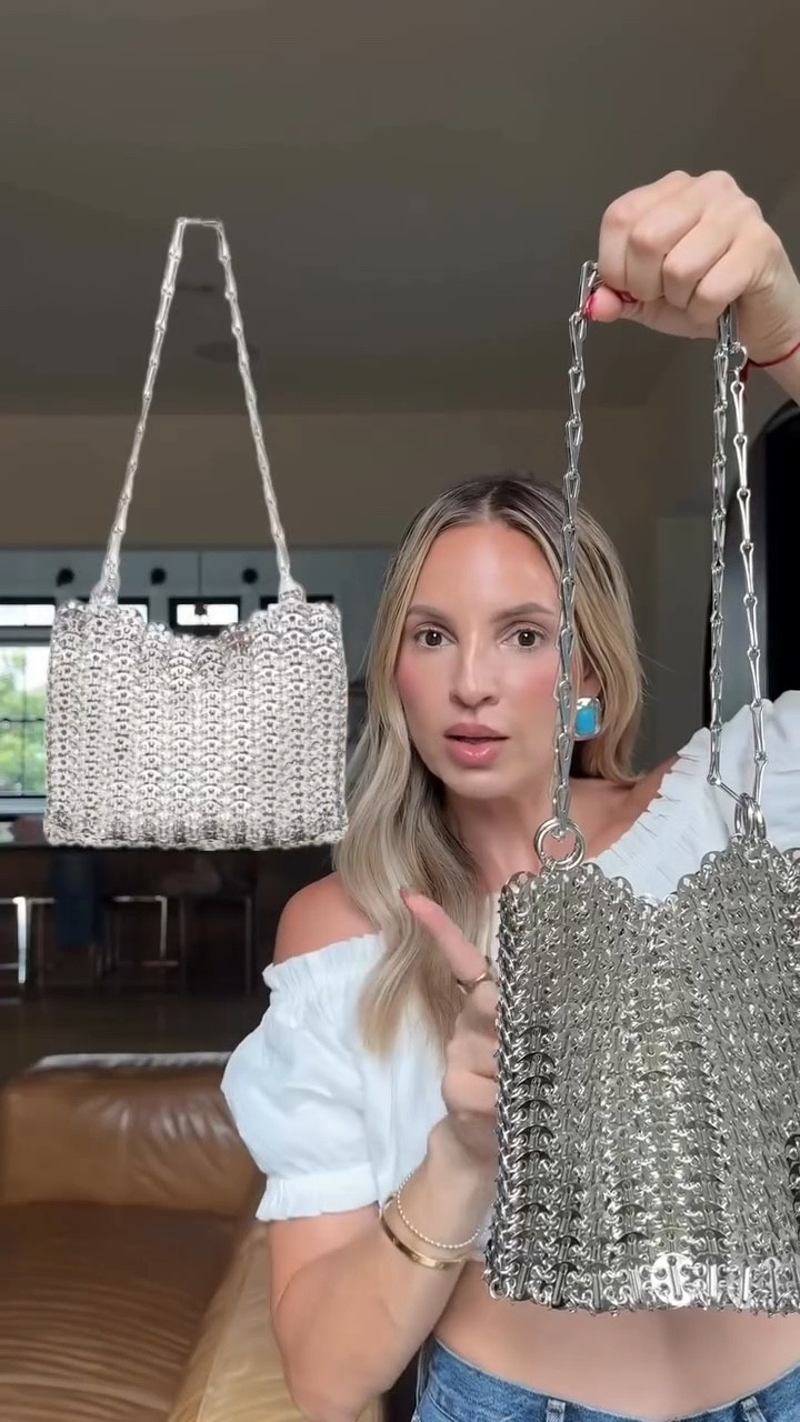 Paco Rabanne iconic 1969 vibes, Amazon price!!! 🤯🤯🤯 it looks like the all silver one that I purchased is not available at the moment, but I’m also loving the gold and silver combo because it allows you to mix your jewelry. I think I’m gonna buy that one next for that very reason.

*make sure you’re following me so you never miss an episode
*share with your friend that is obsessed designer, but also loves a great deal 😎

#LTKTravel #LTKItBag #LTKFindsUnder50