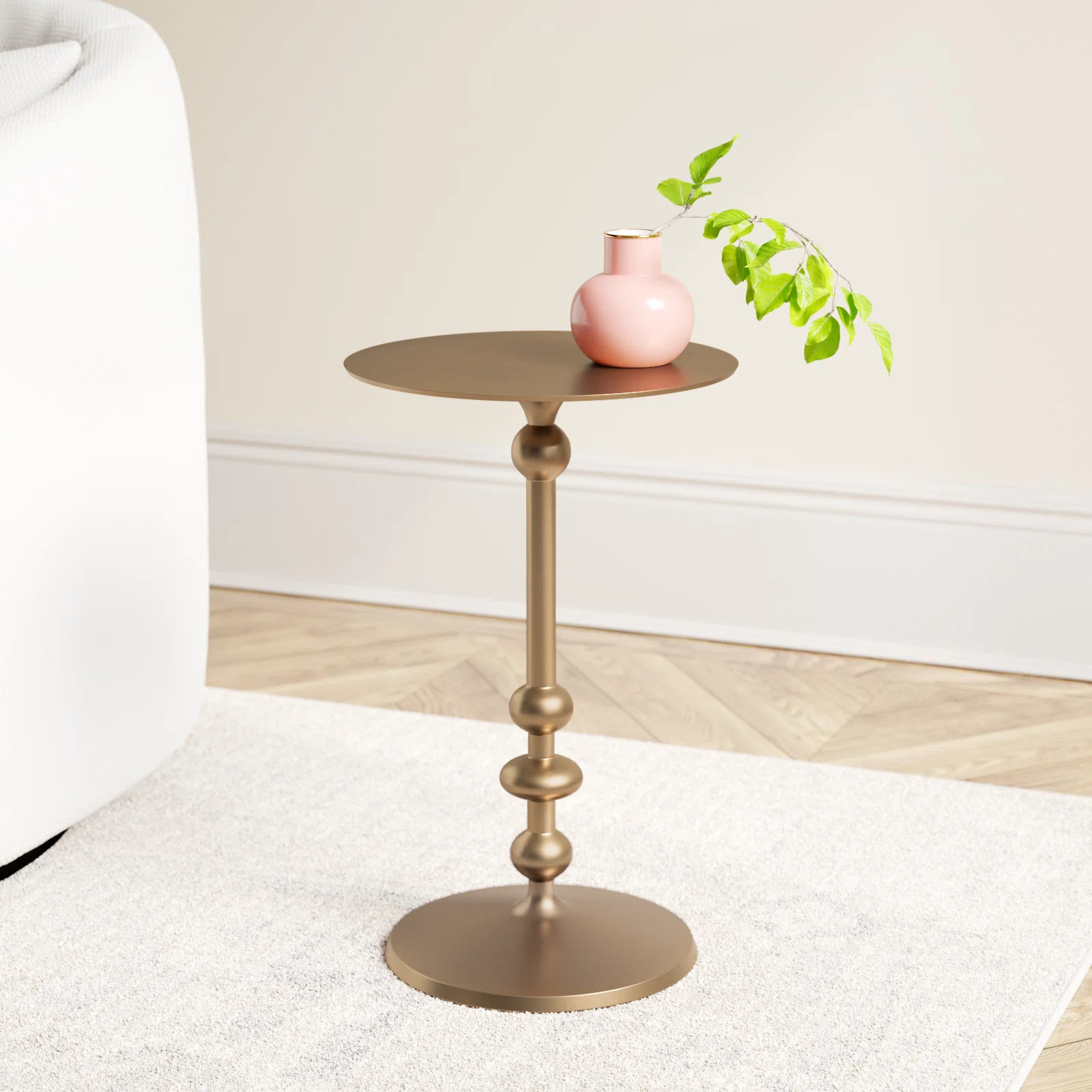 Tia Aluminum End Table | Wayfair North America