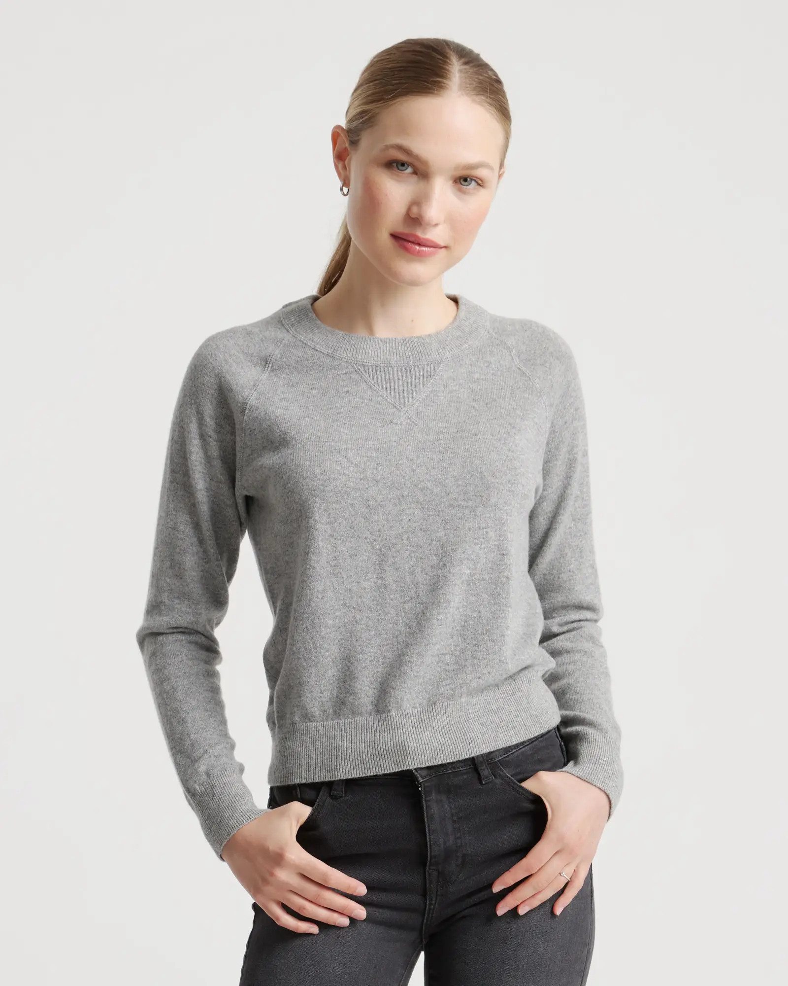 Mongolian Shrunken Cashmere Sweatshirt | Quince