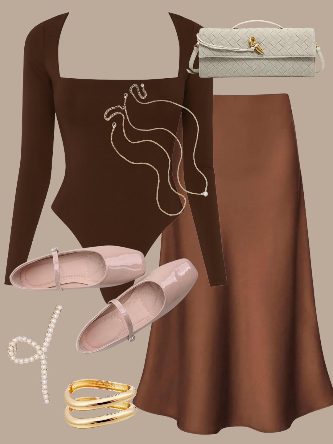 Women's Satin High Waist Hidden Elasticized Waistband Flared Casual A Line Midi Skirt,
QINSEN Women's Sexy Square Neck Bodysuit Long Sleeve Double Lined Shirt Tops,
Elegance 11 designs Gold Cuff Bangle Bracelets For Women Set Chunky Trendy Hinged Irregular Cuff Open Wide Gold Bracelet Minimalist Jewelry Gift 2pcs,
LUXINYU Women's Slip on Flats,Classy Round Toe Solid Classic Mary Jane Ballet Dance Shoes Soft Comfortable PU Flat Shoes,
Trendy Woven Evening Clutch Purses Women Underarm Shoulder Handbag Cute Satchels Crossbody Purse PU Leather Wallet,
Tewiky Diamond Necklaces for Women, Dainty 14k Gold/Sterling Silver Choker Necklace Simple Gold Plated CZ Jewelry Necklaces for Women Trendy Gifts,

Follow my LTK @amazingfinders on the @shop.LTK app to view this post and get my exclusive app-only content!

#liketkit 
@shop.ltk
https://liketk.it/5oAbJ

#LTKStyleTip #LTKShoeCrush #LTKItBag