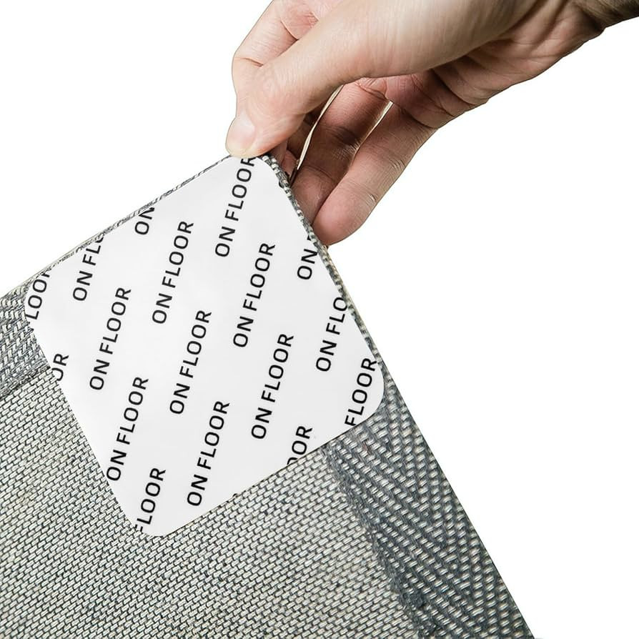 Home Techpro 12 PCS Gripper for Rug for Hardwood Floors, Double Sided Reusable Under Rug Carpet T... | Amazon (US)