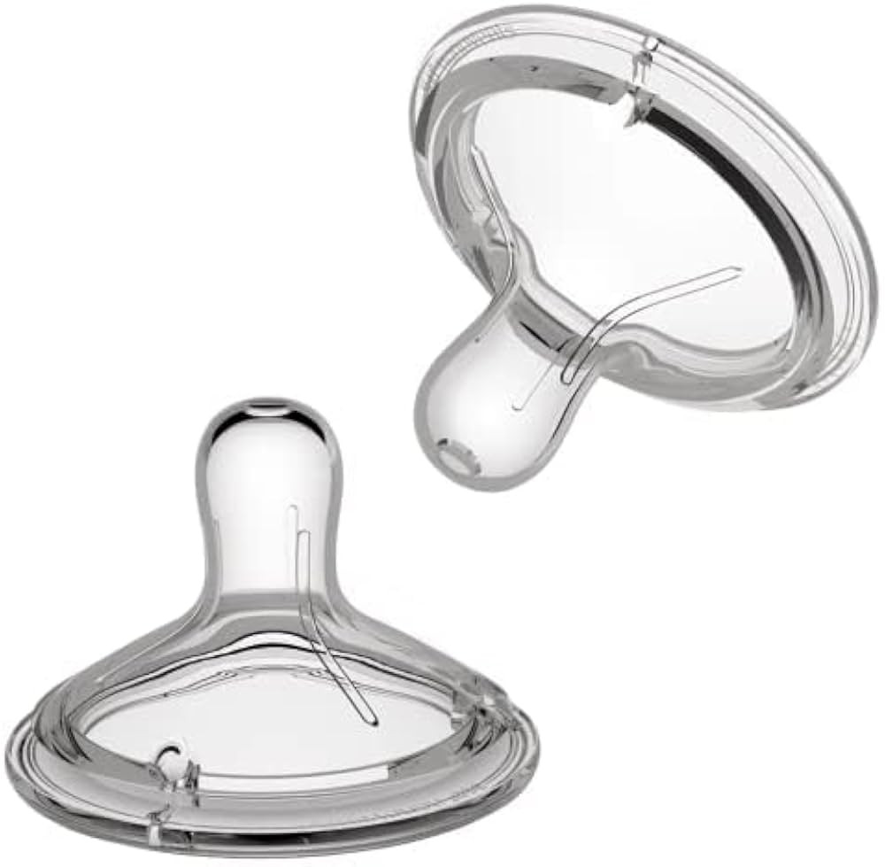 Nanobebe Silicone Nipples Triple Vented 4-Pack - Fast Flow | Amazon (US)