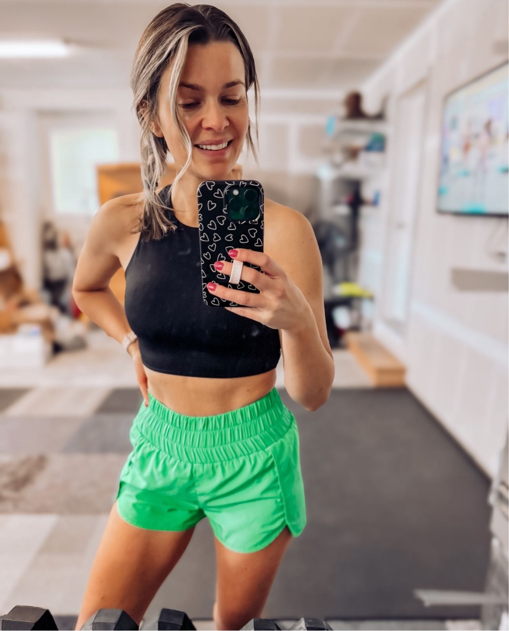 You CAN! 
Workout OOTD 💪🏼 my favorite shorts & sports bra! 

#LTKfindsunder50 #LTKfitness #LTKActive