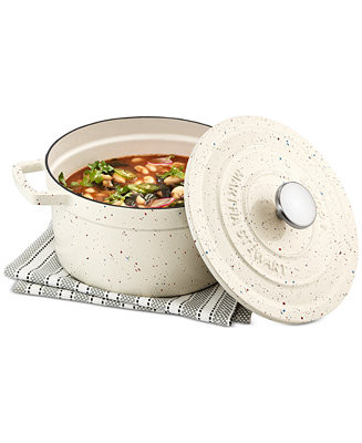Martha Stewart Collection CLOSEOUT!  Limited Edition 4-Qt. Cast Iron Dutch Oven, Created for Macy... | Macys (US)