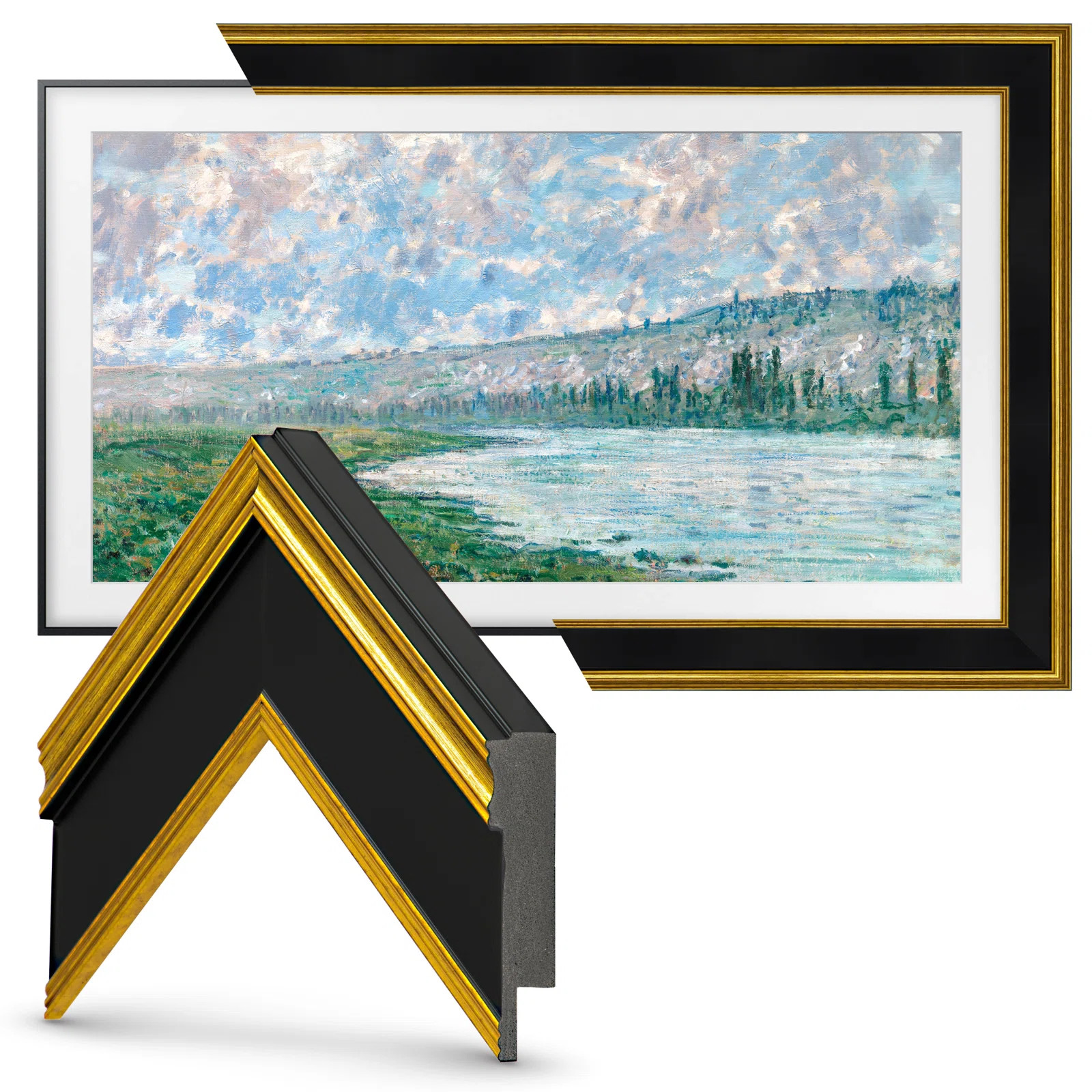 Deco TV Frames Deco TV Frame for Samsung Frame TV & Reviews | Wayfair | Wayfair North America