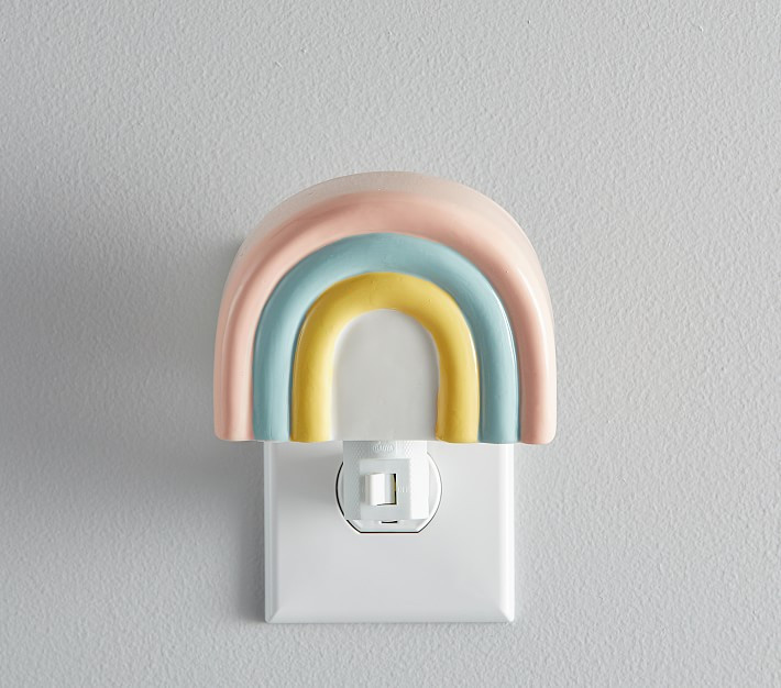 Ceramic Rainbow Nightlight, Rainbow | Pottery Barn Kids