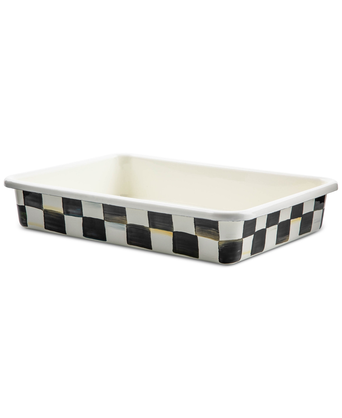 Mackenzie-Childs Courtly Check 9" x 13" Baking Pan | Macy's