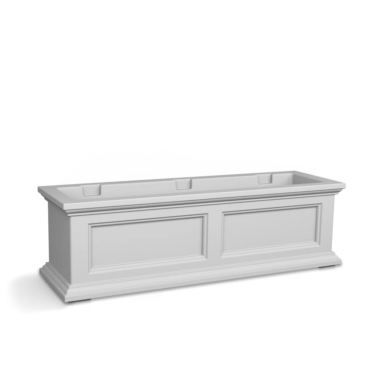 The Anastasiya Resin Window Box Planter with Water Reservoir | Wayfair North America