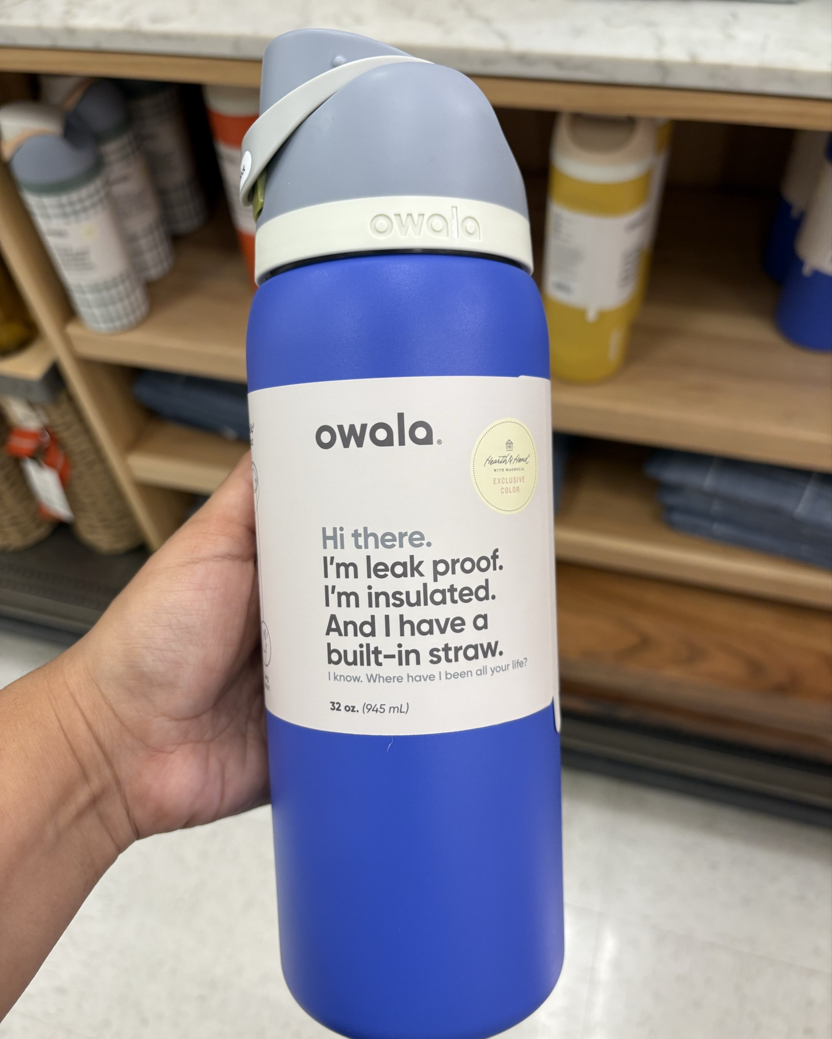 Target Exclusive Owala Colors! 

#target #owala #hearthandhand #magnolia #tumbler #waterbottle #hearthandhandwithmagnolia

#LTKFindsUnder50 #LTKGiftGuide