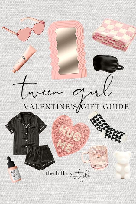 Valentines Day Gift Guide for the Tween/Teen Girl! 

Amazon, Amazon Fashion, Found It on Amazon, Wavy Mirror, Bouclé, Pastel Pink, Squiggly Mirror, Amazon Heart Shaped Glasses, Home, Versed Beauty, Silk Pajamas, Checkered Blanket, Target, Checkered, Y2K, Pink and Black, Fluted Mug, Candles, Y2K Aesthetic, TikTok Trend, TikTok Aesthetic

#LTKfamily #LTKFind #LTKkids
