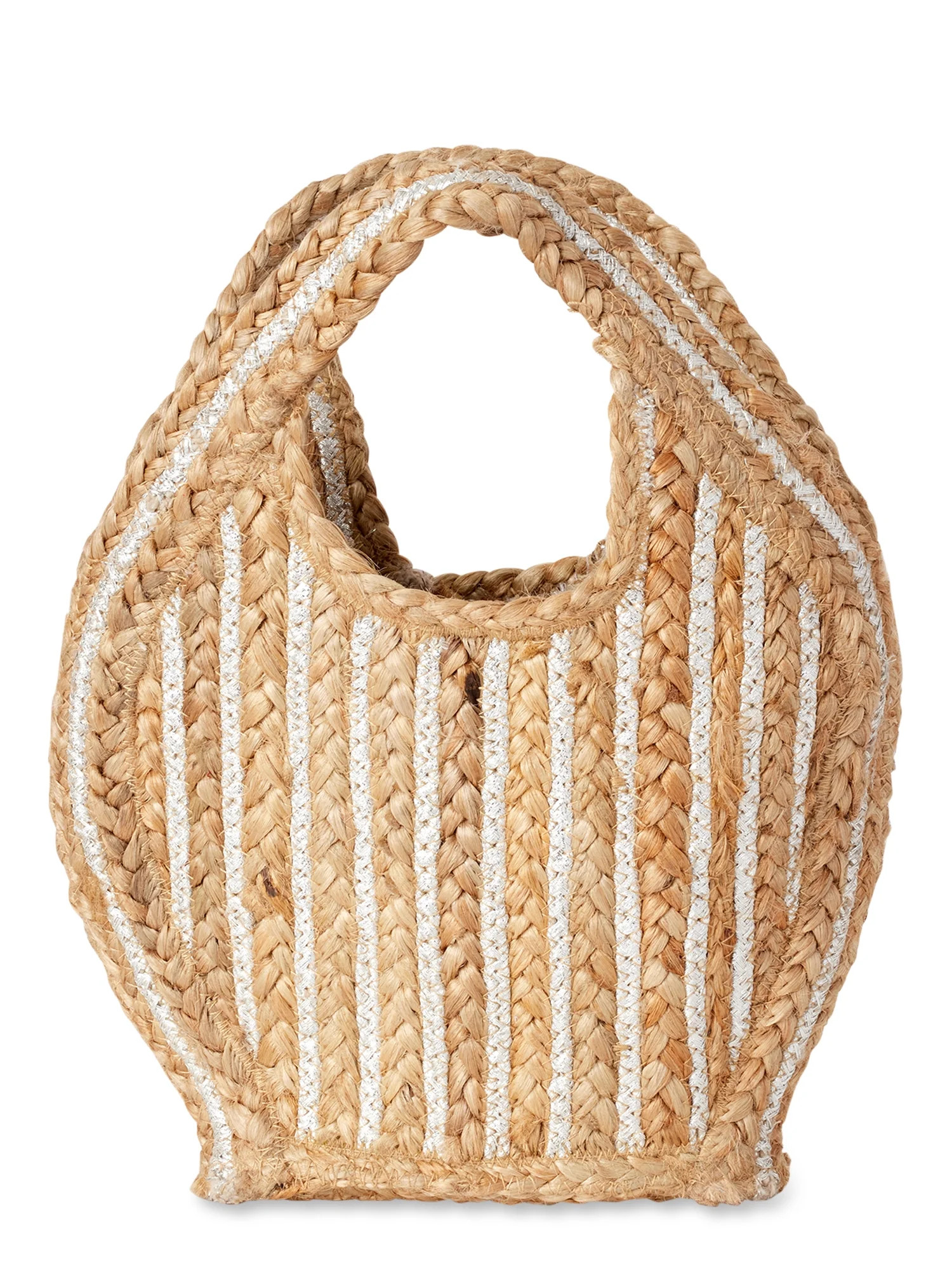 Magid Women's Spring Jute Petite Stripe Tote Bag | Walmart (US)