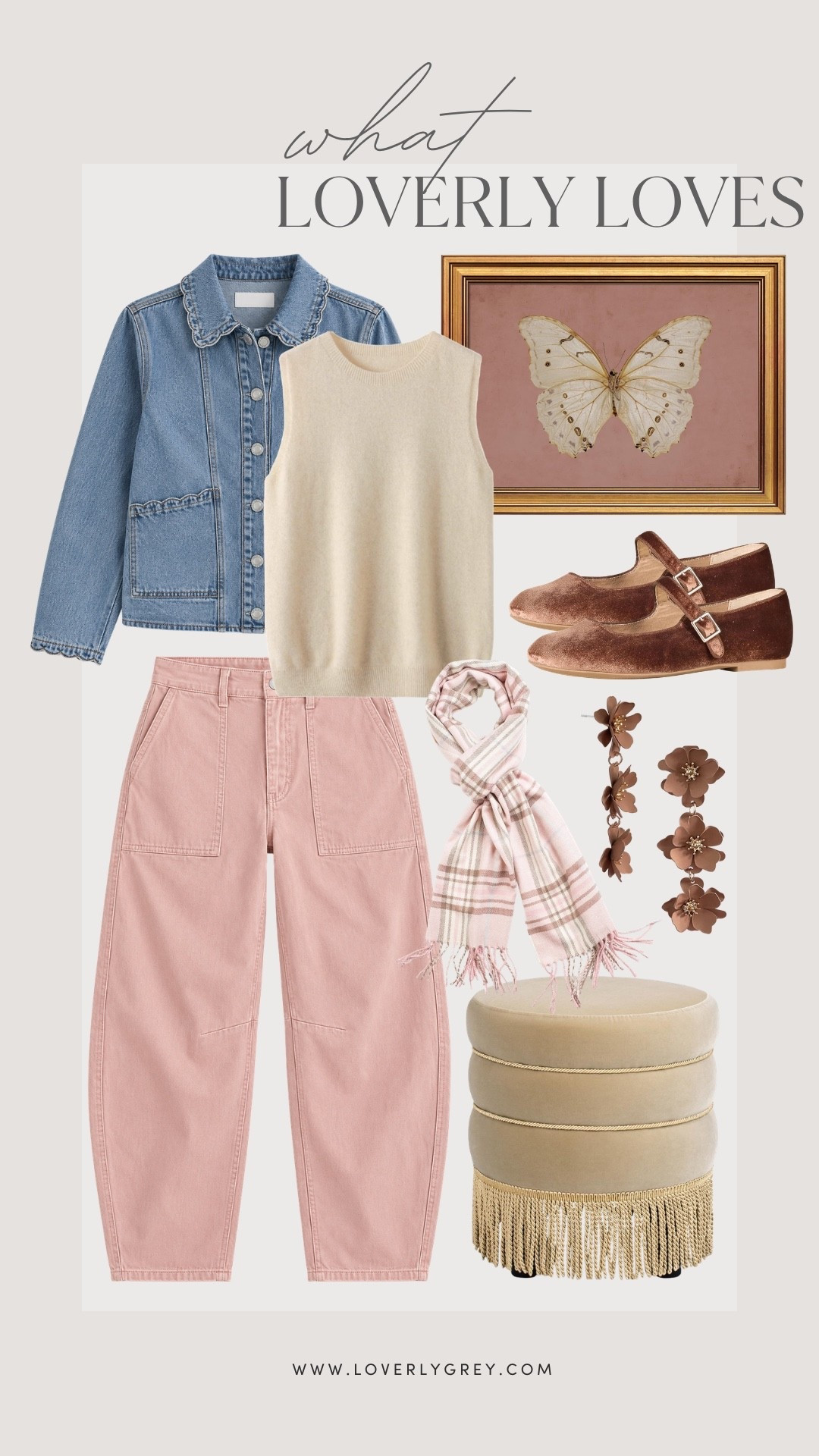 How good are these home and fashion finds? I love the soft pink and creams with these pieces! And they’re all from Amazon!

Loverly grey, what loverly loves, Amazon home decor, affordable fashion finds, denim jacket ruffle, barrel jeans pink

#LTKSeasonal #LTKHome