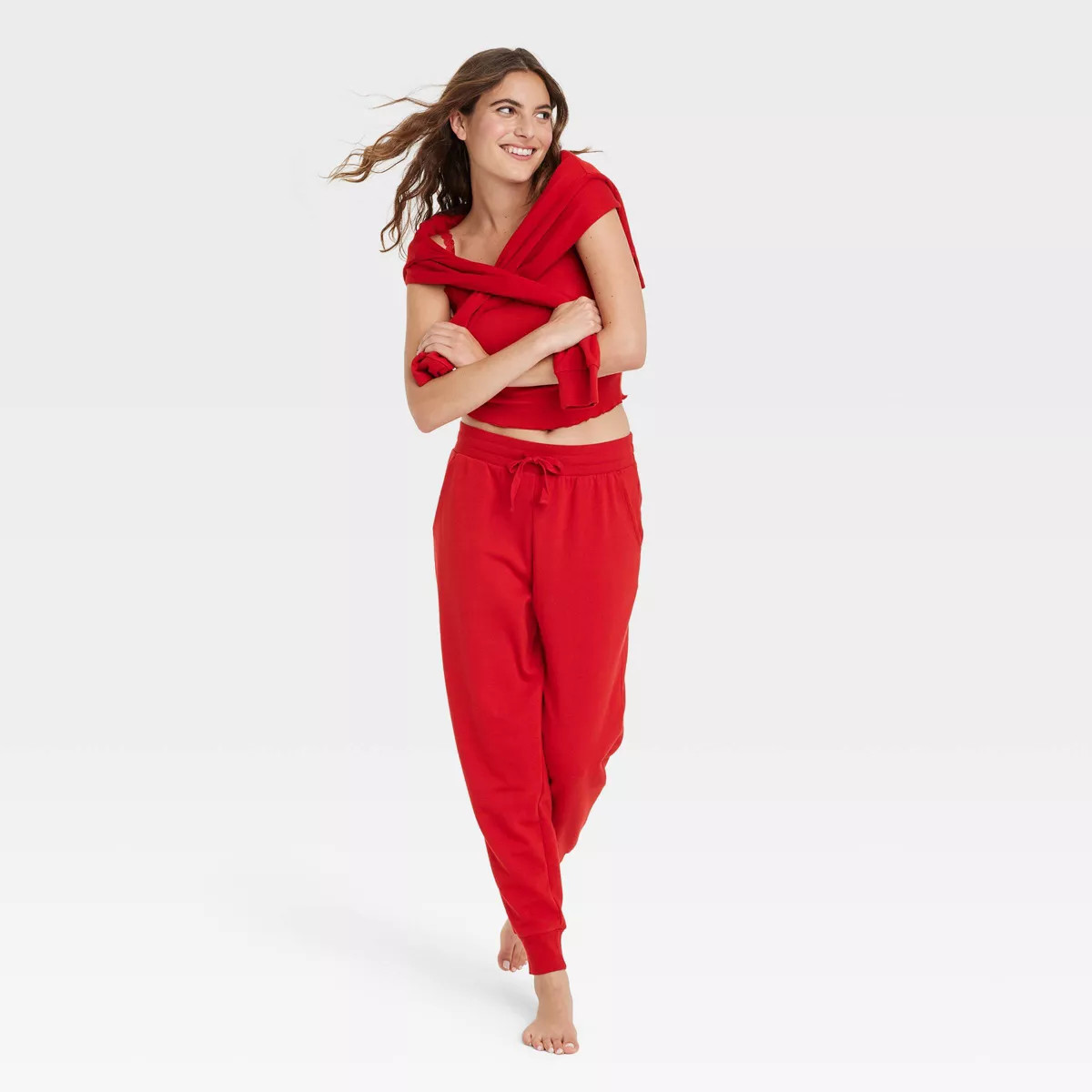 Women's Fleece Jogger Pants - Colsie™ | Target