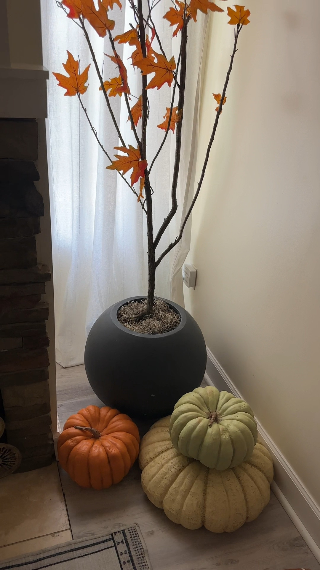 Diy indoor fall tree 

#LTKSeasonal