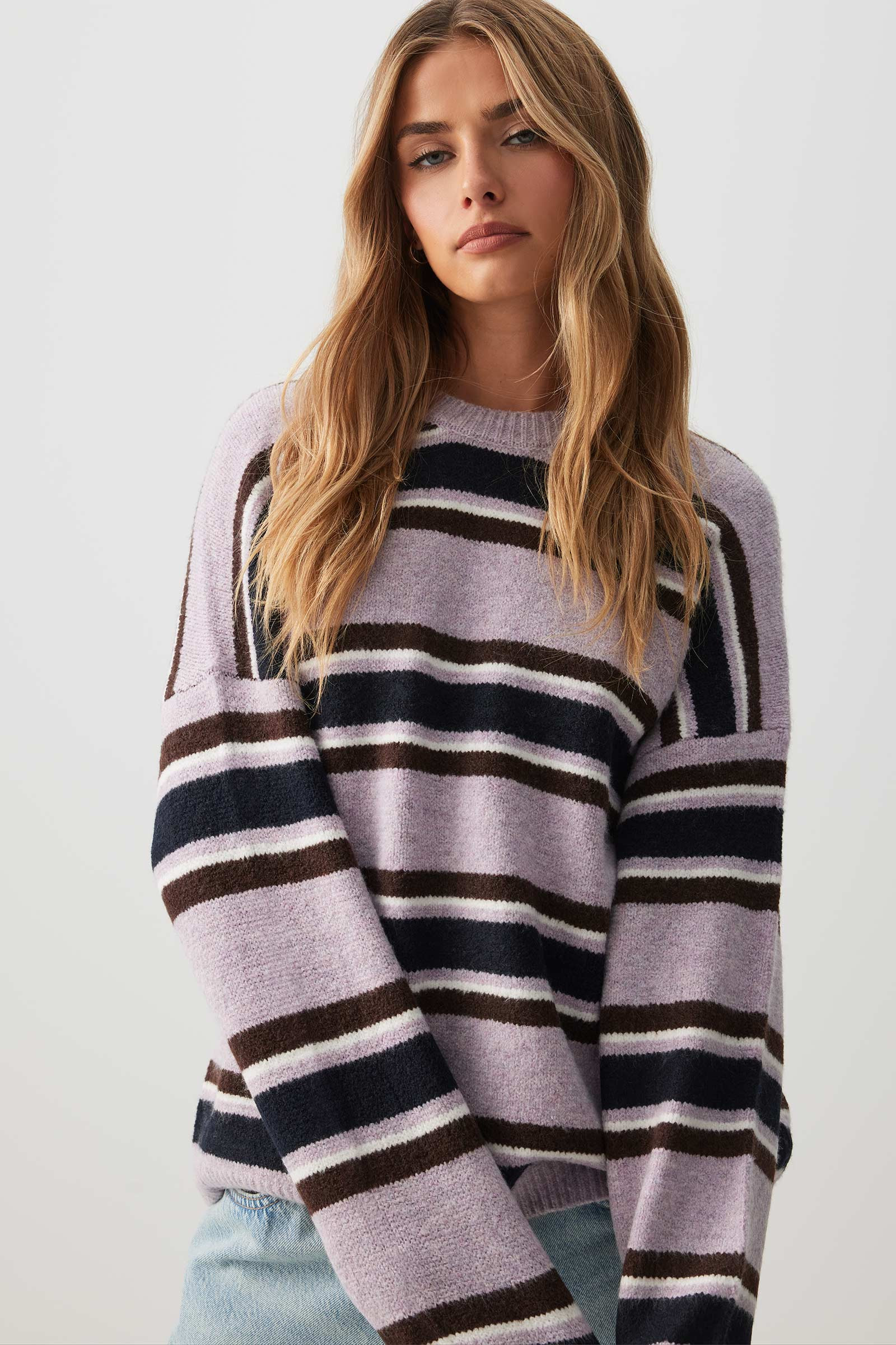 Jacquard Super Soft Oversized Sweater | Ardene