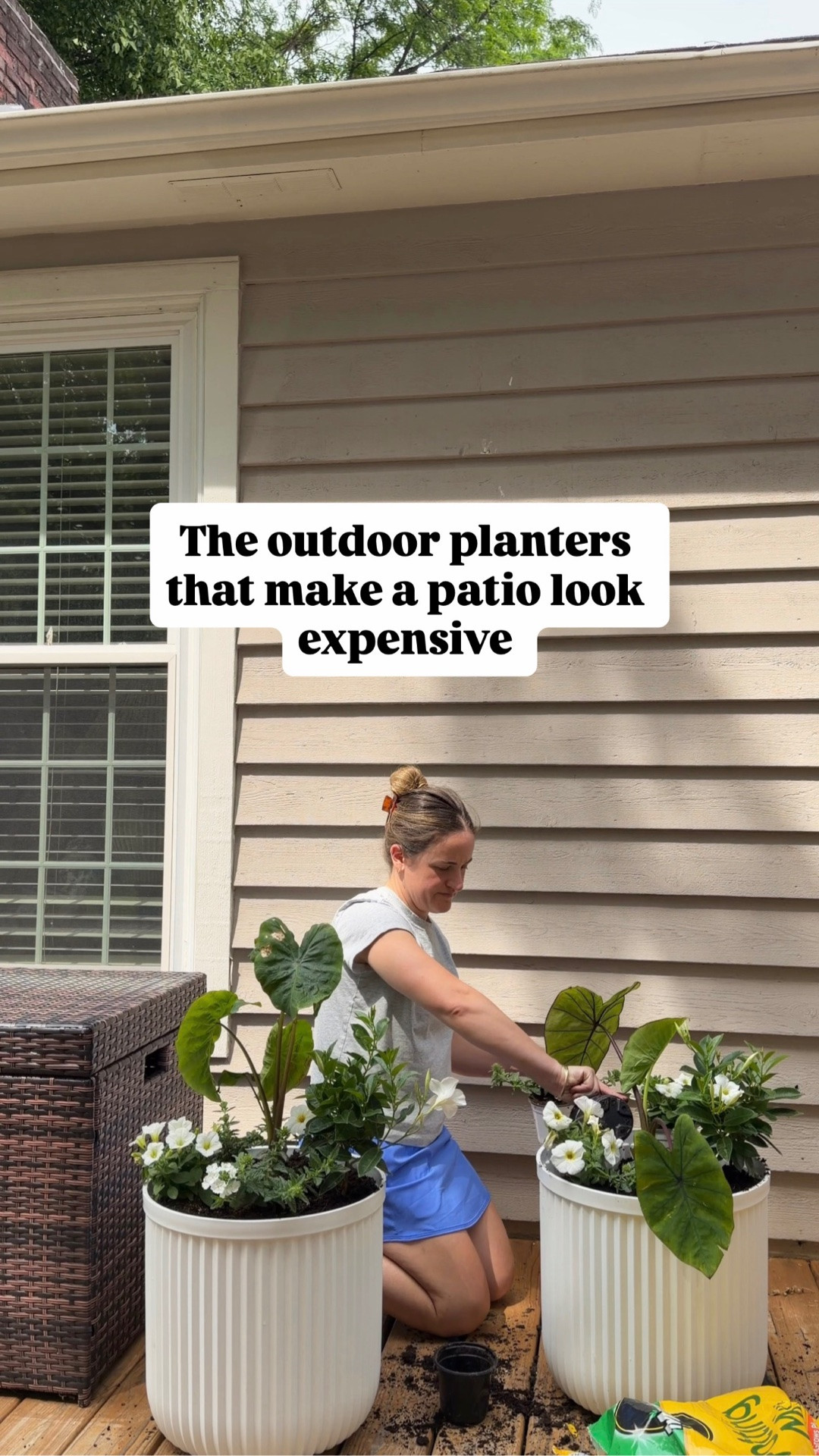 Spent the afternoon planting our outdoor pots for the season and honestly this is one of my favorite ways to make the patio feel alive again 🤍 Linking everything I used- planters, potting soil, gardening gloves, shears, watering can, and a few favorite outdoor planter options that make container gardening feel simple and pulled together.





outdoor planters, container gardening ideas, patio planter ideas, amazon outdoor planters, lowes gardening essentials, gardening tools, potting soil, outdoor patio decor, front porch planter ideas, spring patio refresh, gardening essentials for beginners, outdoor living ideas, neutral outdoor decor, backyard makeover ideas

#LTKHome #LTKSeasonal