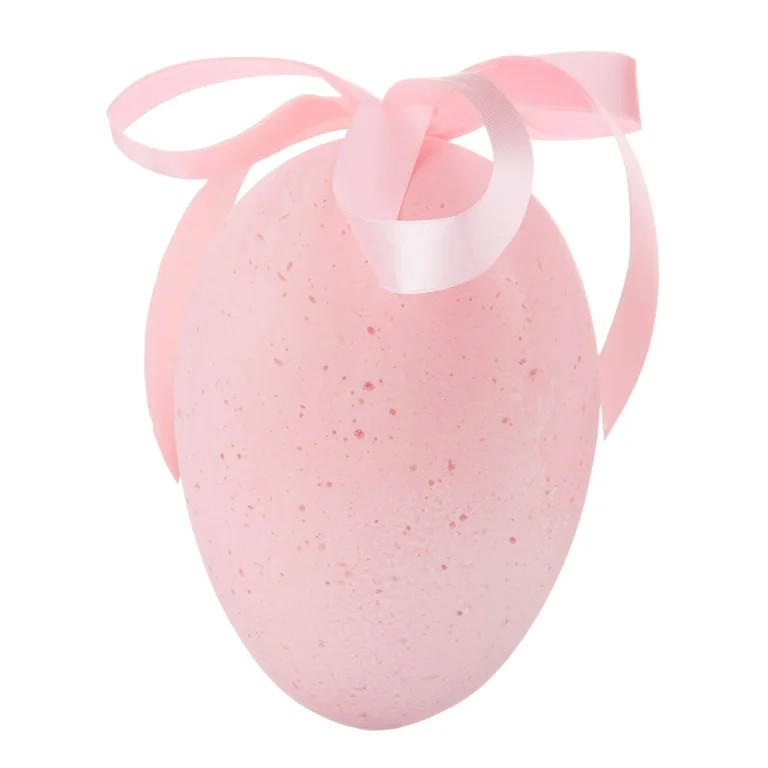 Way To Celebrate Easter Decorative Egg, Pastel Pink | Walmart (US)