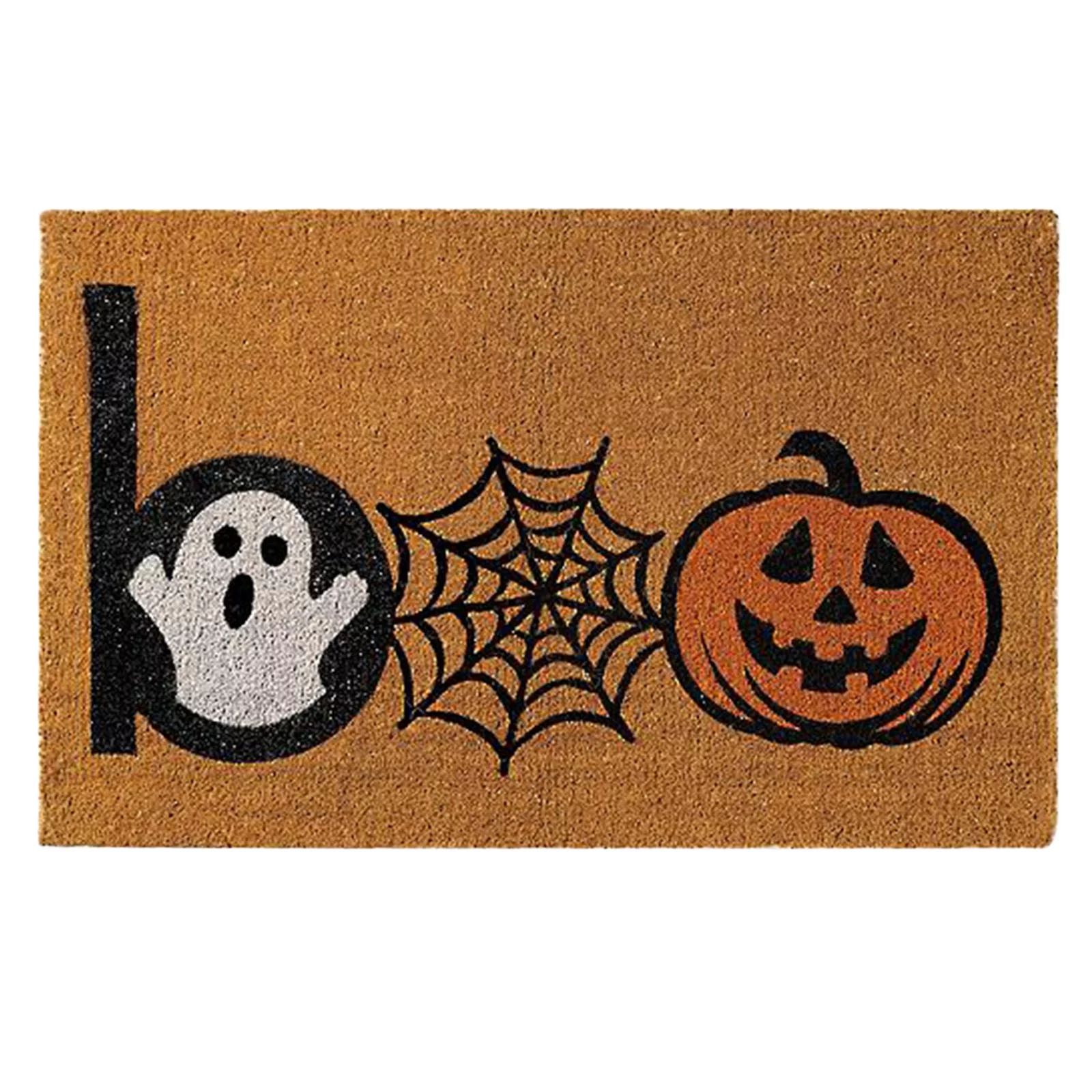 Halloween Doormat Blanket Welcome Home Front Door Decorations Halloween Decor | Walmart (US)