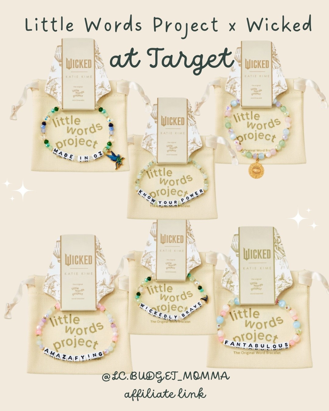 On sale! $18! Today is the last day of the deal! Reg $30! 

#wicked #littlewordsproject #target #sale #targetfinds #bracelet #giftideas 

#LTKGiftGuide #LTKKids