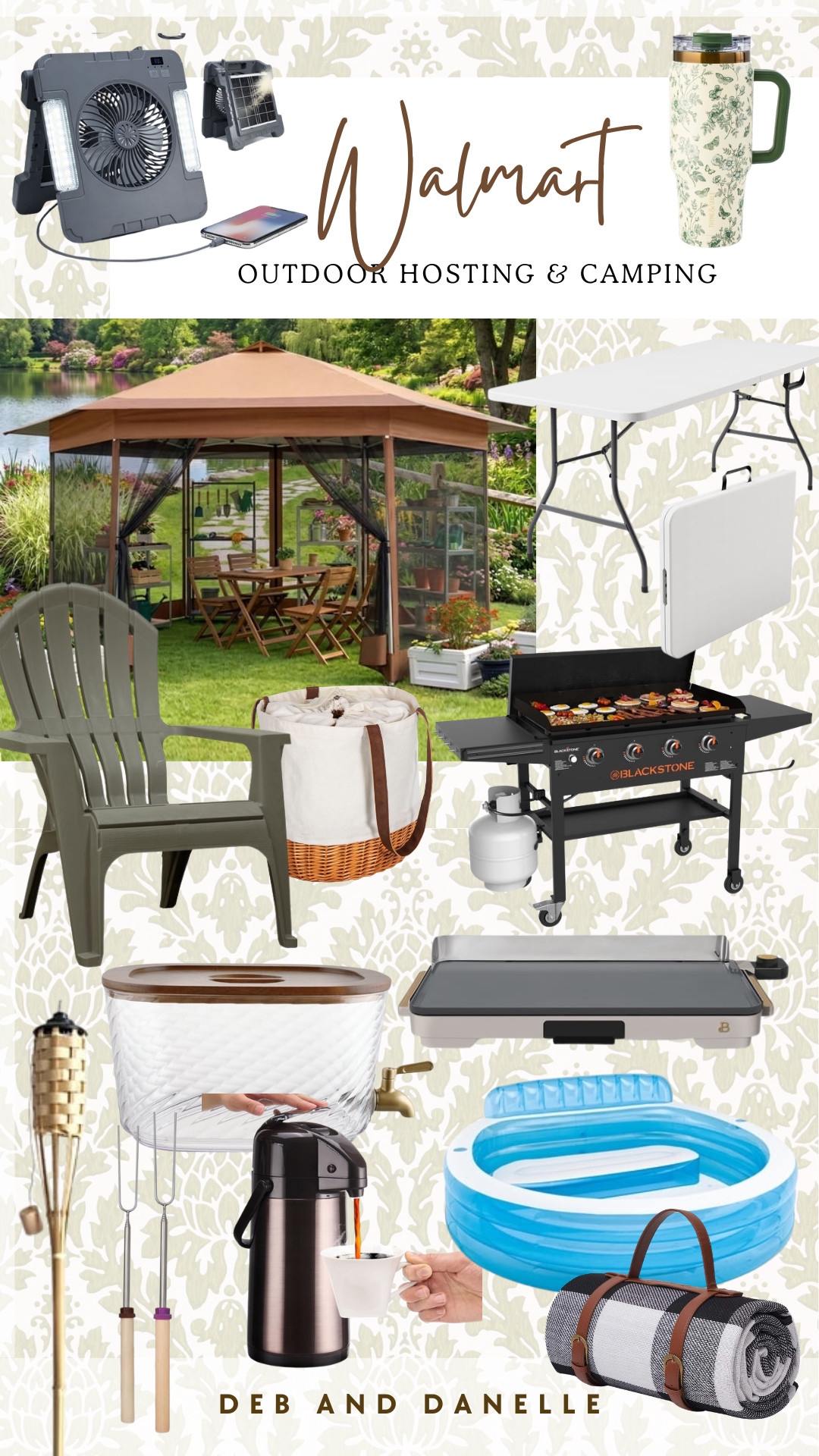 Fourth of July weekend is a great time to camp and spend time outdoors. I rounded up some essential outdoor camping and hosting items from Walmart.  

 #LTKSeasonal