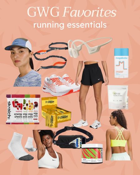 marathon running essentials I’ve been loving lately! 🏃🏽‍♀️👟