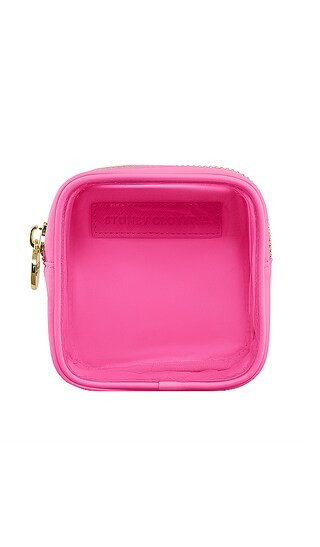 Stoney Clover Lane Clear Front Mini Pouch in Bubblegum. | Revolve Clothing (Global)