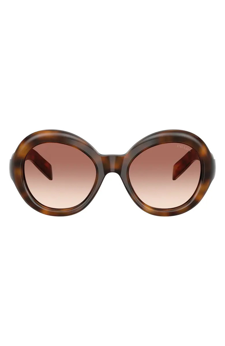 53mm Gradient Round Sunglasses | Nordstrom