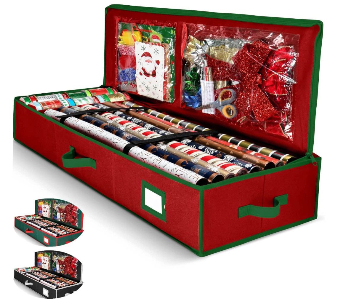 Christmas Wrapping Paper Storage  

 #LTKHoliday