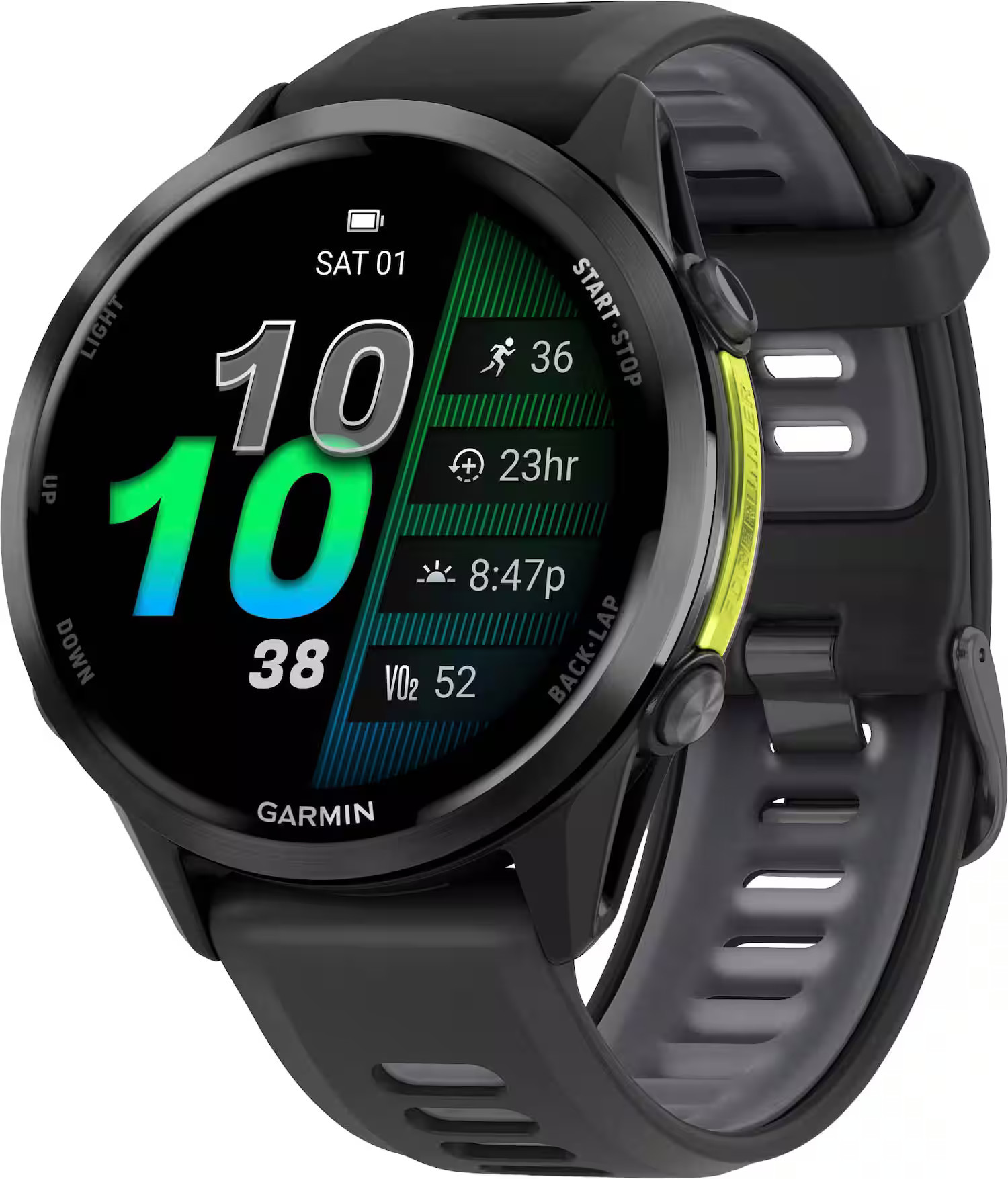 Garmin - Forerunner 970 GPS Smartwatch 47 mm Titanium - Carbon Gray DLC Titanium - (2025) | Best Buy U.S.