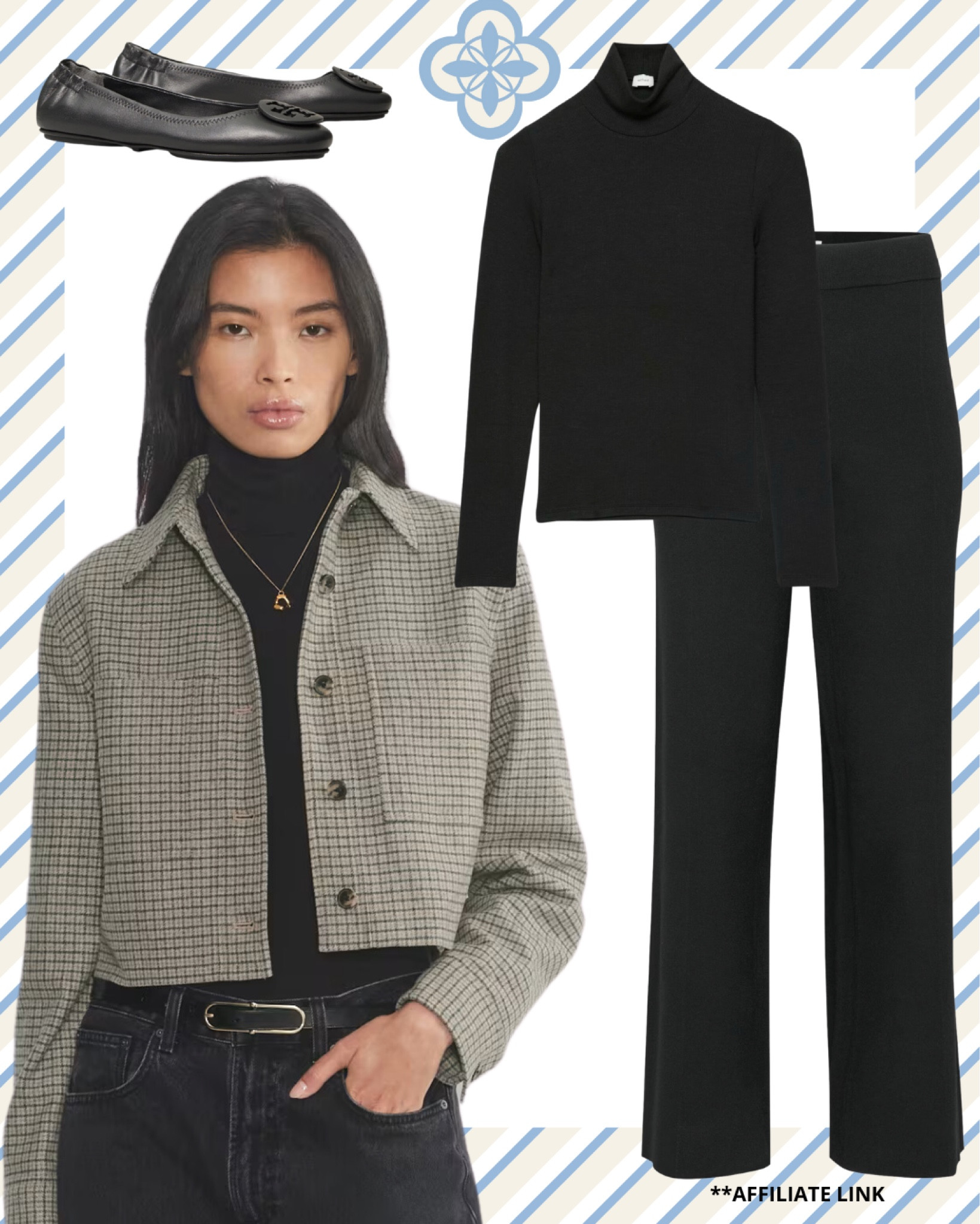 In order to justify my daughter’s recent Aritzia Haul I have adapted some of the items to fit my 40 something style.  I swapped the mini dress for the most comfortable black pants and turtleneck for when I borrow her new cute tweed cropped jacket.

#LTKStyleTip #LTKOver40 #LTKCyberWeek
