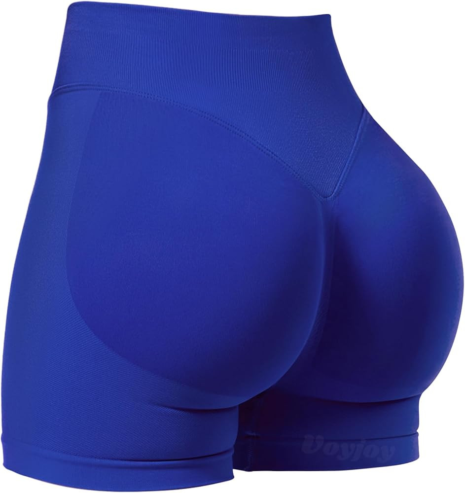 VOYJOY Women Workout Impact Shorts 3.6"/ 4.5"/ 6" Scrunch Butt Lifting Gym Seamless Booty Biker S... | Amazon (US)
