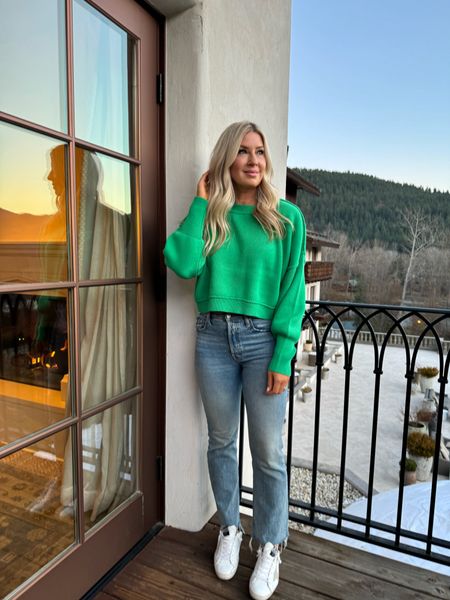 The cutest green sweater 35% off and comes in a longer version also 
Mother denim never disappointing 
Golden Goose 

#LTKstyletip #LTKfindsunder50 #LTKCyberWeek
