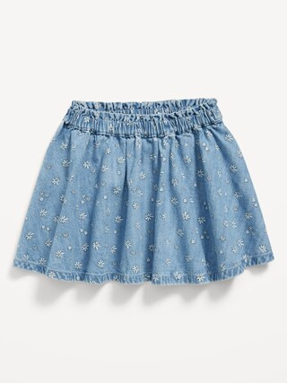 Printed Jean Skirt for Toddler Girls | Old Navy (US)