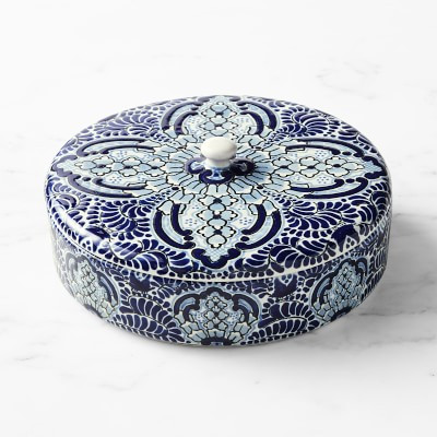 Azulete Tortilla Warmer | Williams-Sonoma