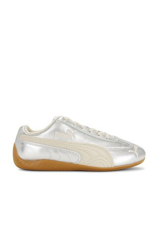 Puma Select Speedcat Sneaker in Metallic Silver | FWRD 