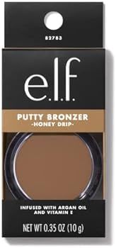 e.l.f. Putty Bronzer, Creamy & Highly Pigmented Formula, Creates a Long-Lasting Bronzed Glow, Infuse | Amazon (US)