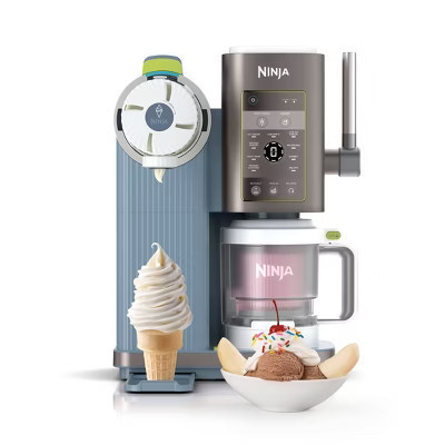 Ninja Swirl by CREAMi Soft Serve and Ice Cream Maker 13 One-Touch Programs Denim NC701 Blue | Target