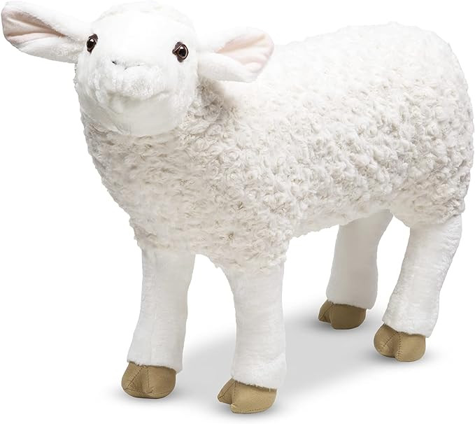 Melissa & Doug Giant Sheep - Lifelike Stuffed Animal (Nearly 2 feet Tall) | Amazon (US)