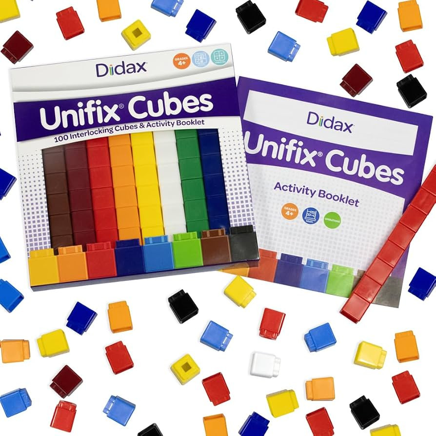 Didax Educational Resources Unifix Cubes Set (100 Pack) | Amazon (US)