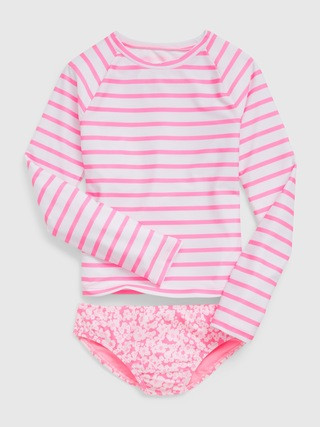 Kids Recycled Rashguard Swim Two-Piece | Gap (US)