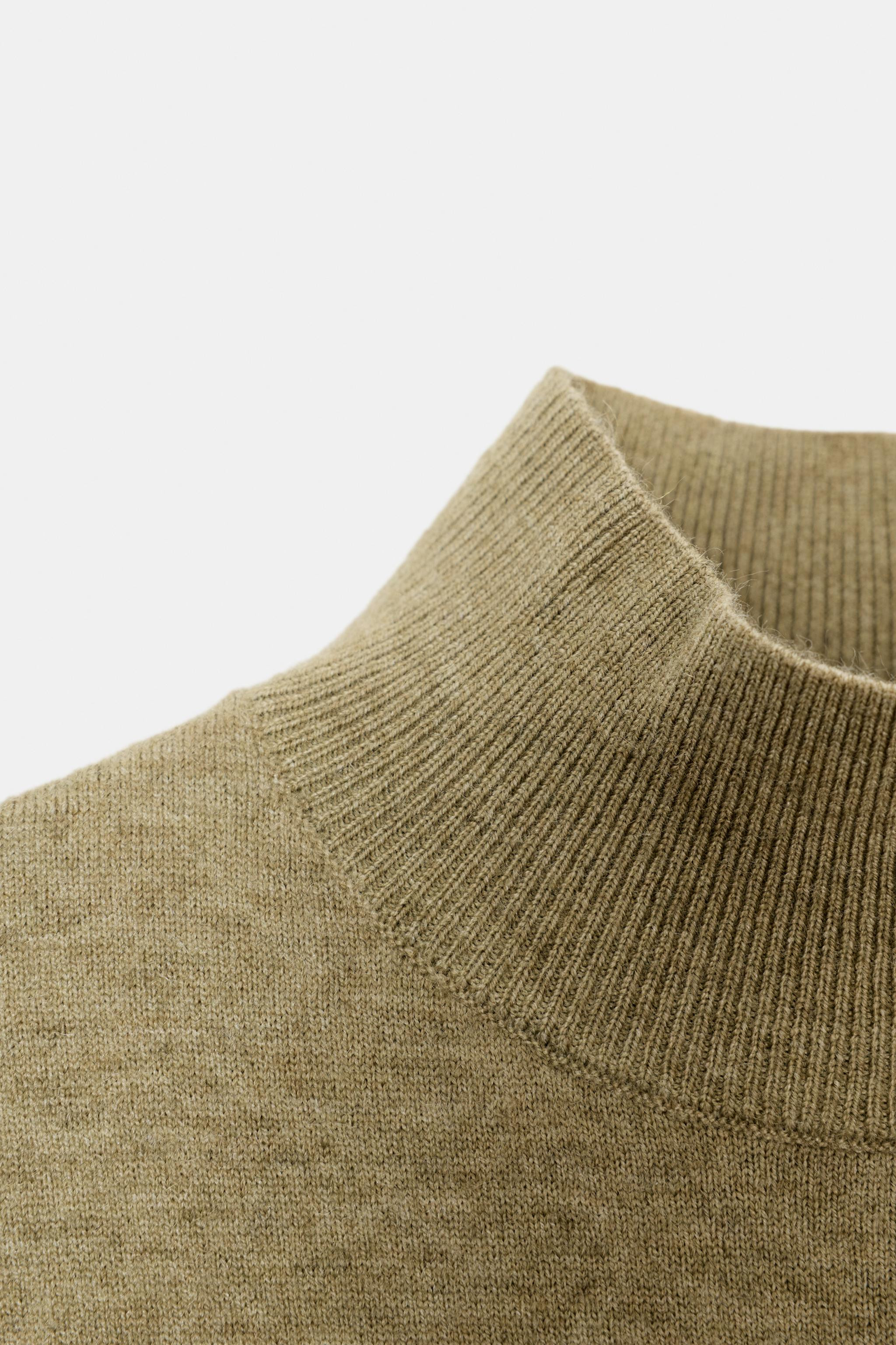 MARKED SHOULDERS KNIT TOP | Zara Canada