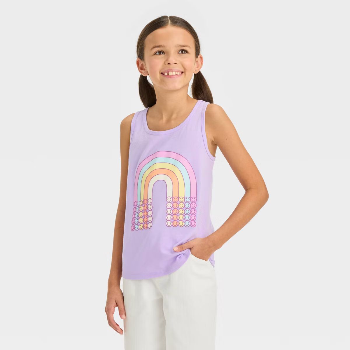 Girls' Graphic Tank Top - Cat & Jack™ | Target