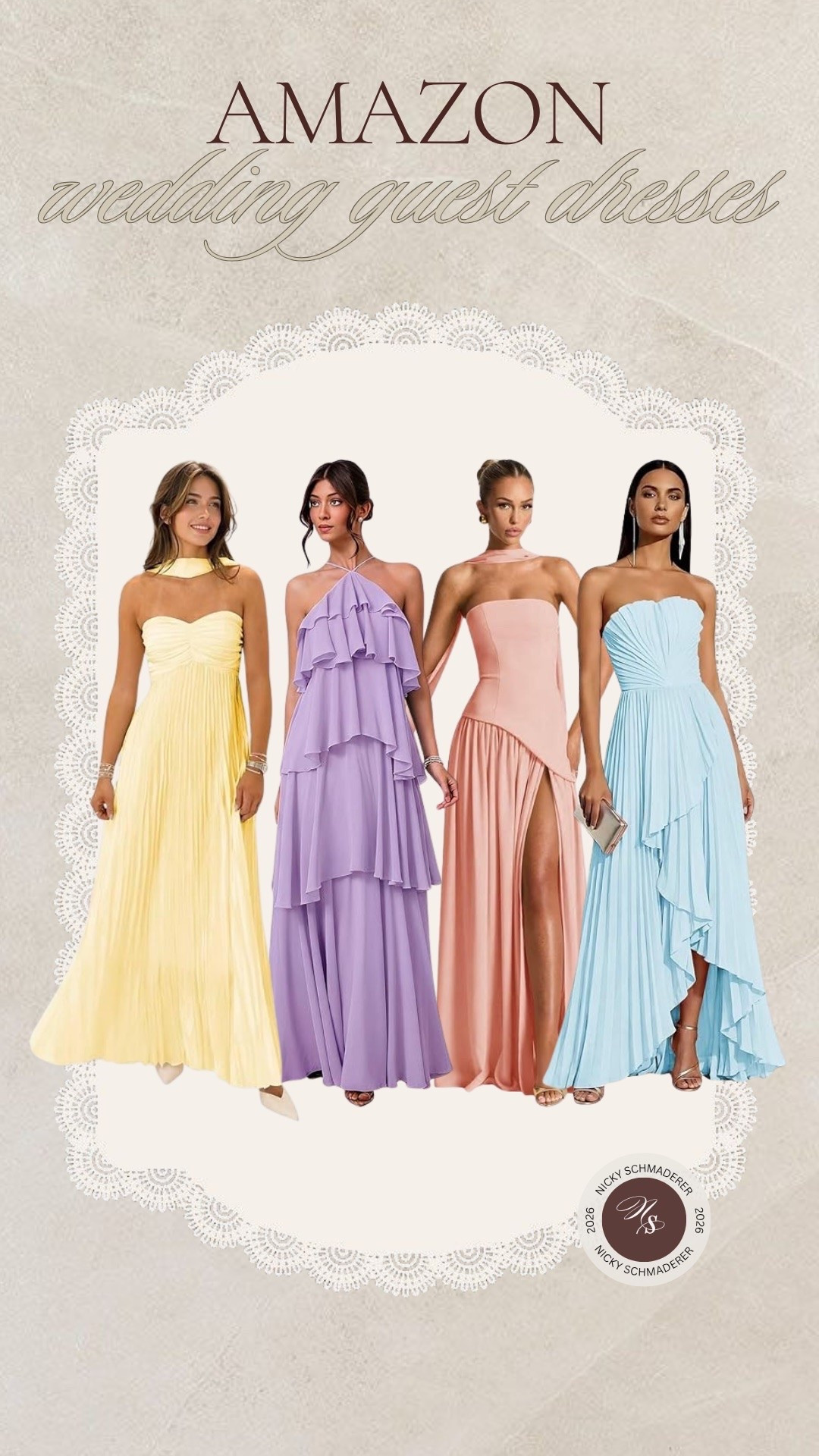 Amazon wedding guest dresses for summer!

Summer weddings 
Maxi dress
Vacation dress

#LTKSeasonal #LTKootd #LTKgrwm