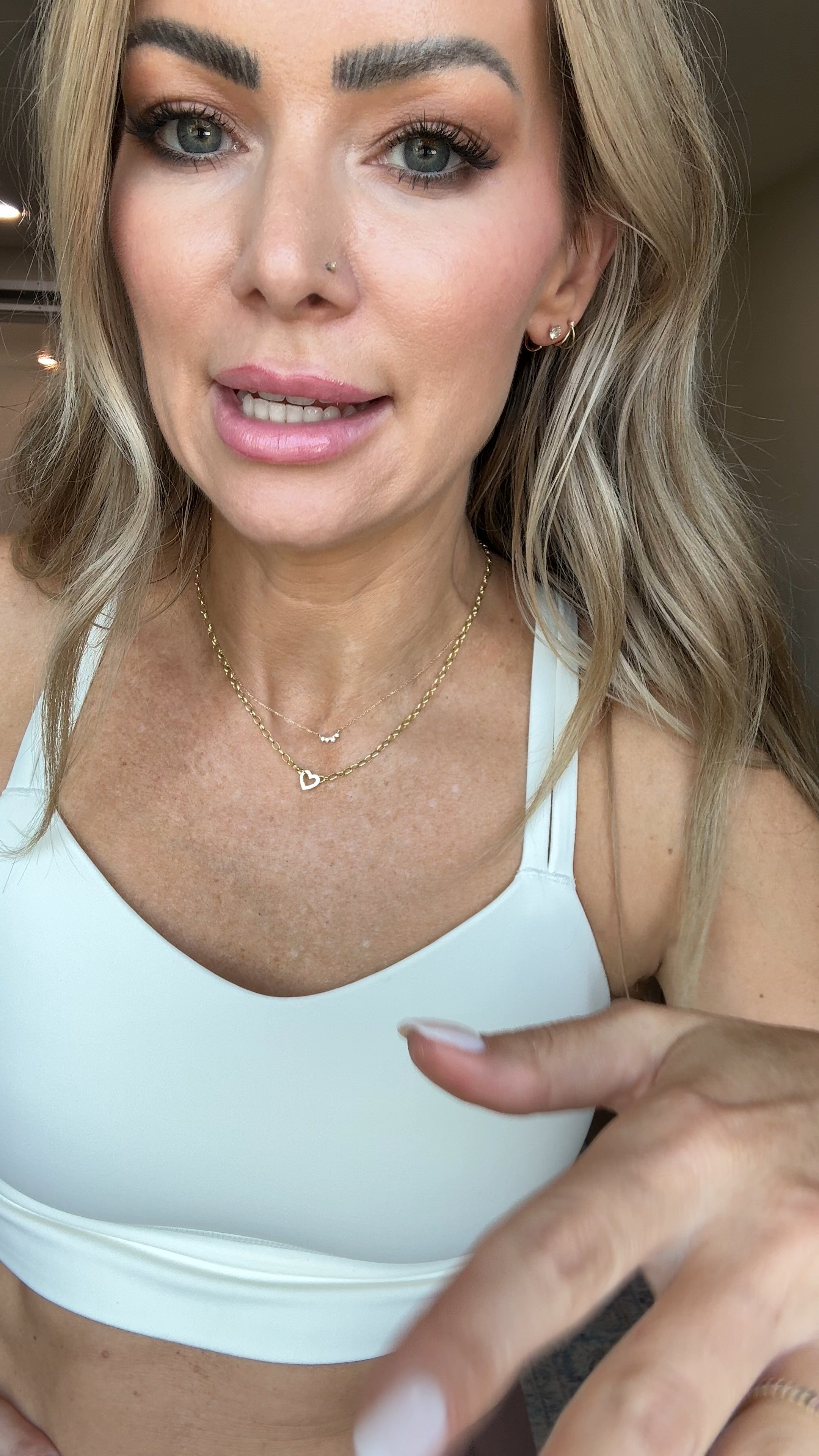 Fine jewelry necklace stack 

#LTKWedding #LTKVideo