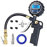 Amazon.com: AstroAI Digital Tire Pressure Gauge with Inflator, 250 PSI Air Chuck and Compressor A... | Amazon (US)